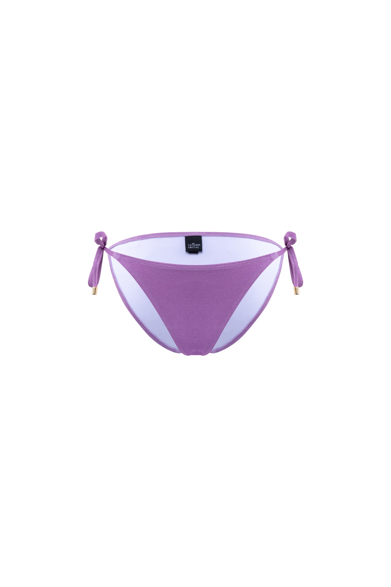 Bas de maillot Attachante lurex lilas