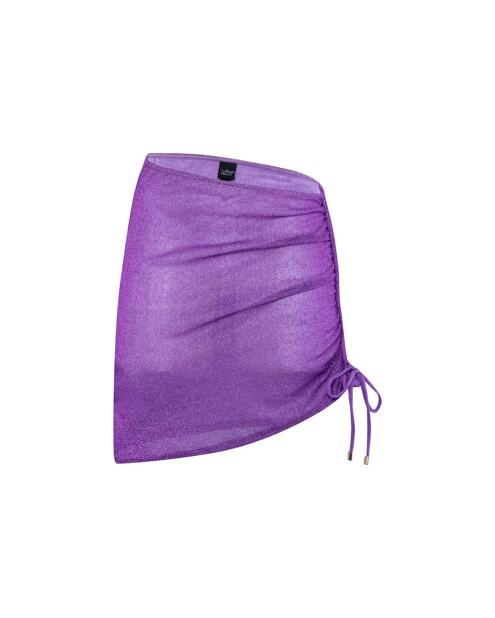 PURPLE SEQUIN SKIRT