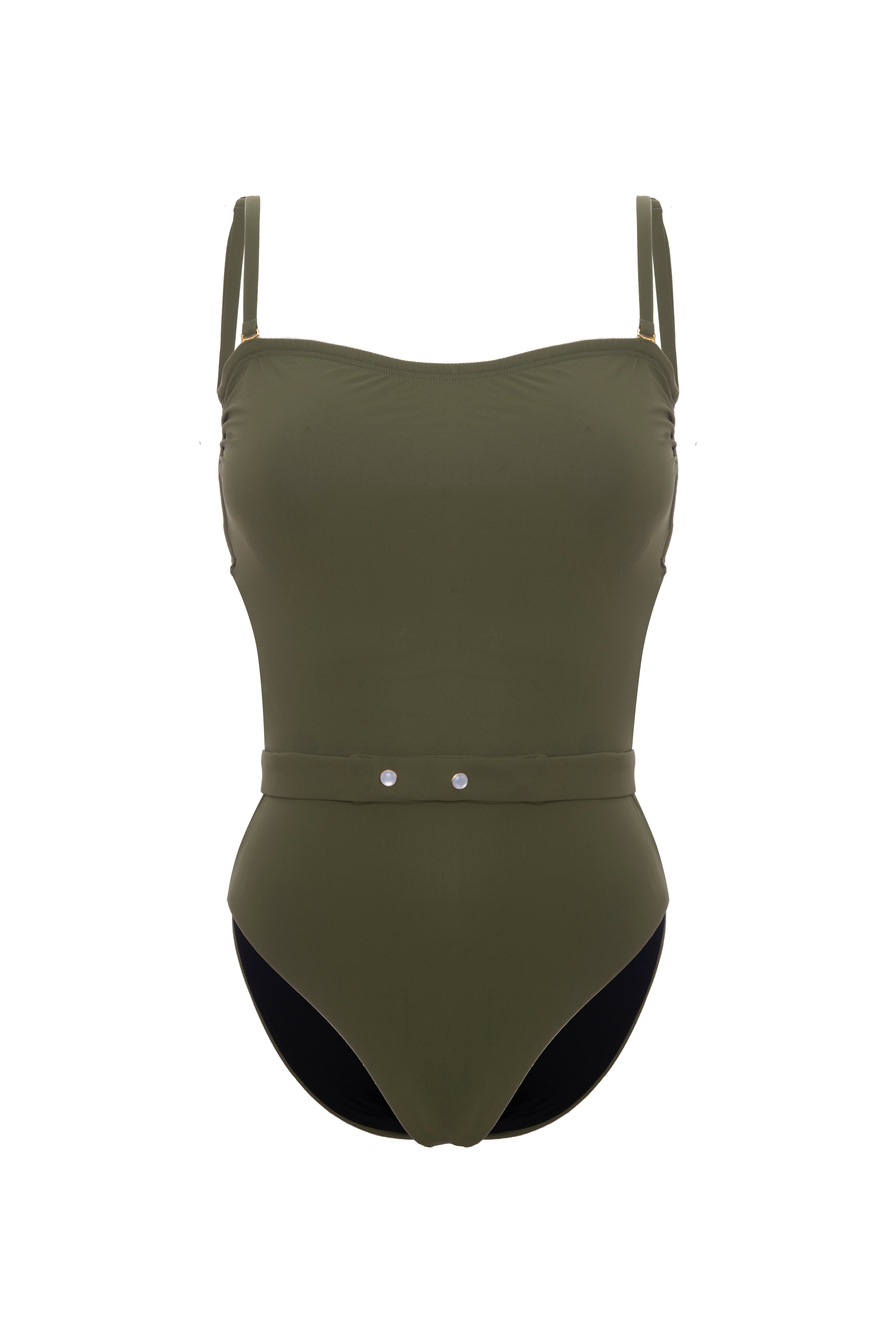 BANDEAU UNE PIÈCE L'ESTIVAL KAKI