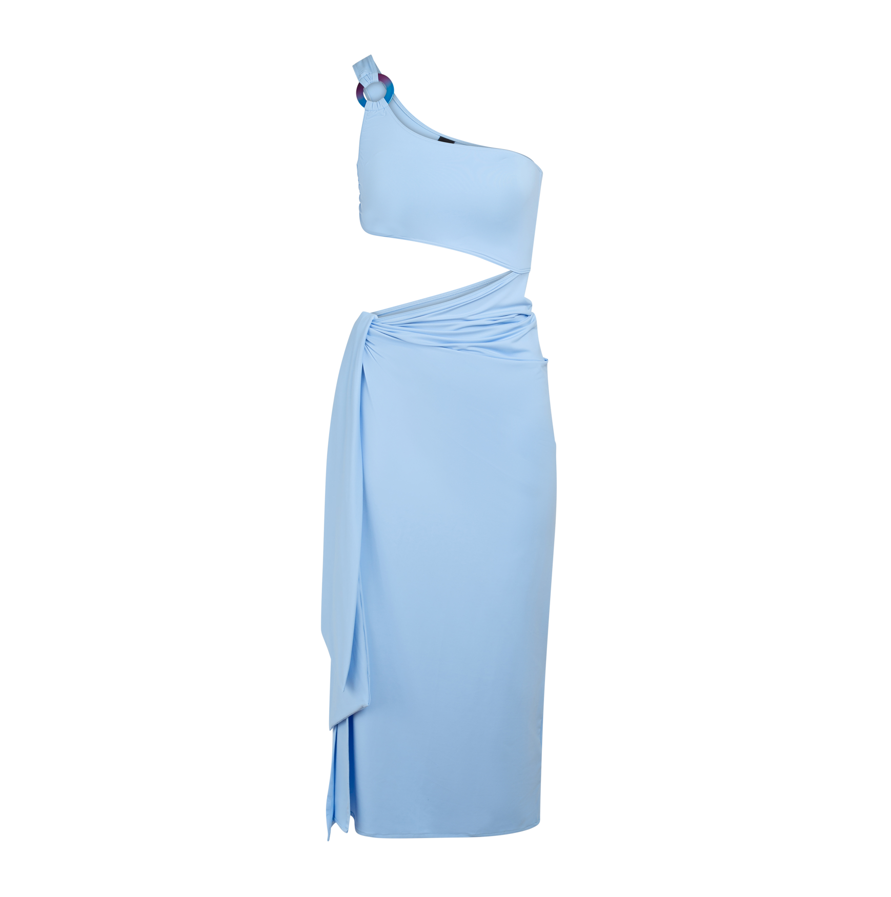 Robe Mina Anneau Bleu Pastel