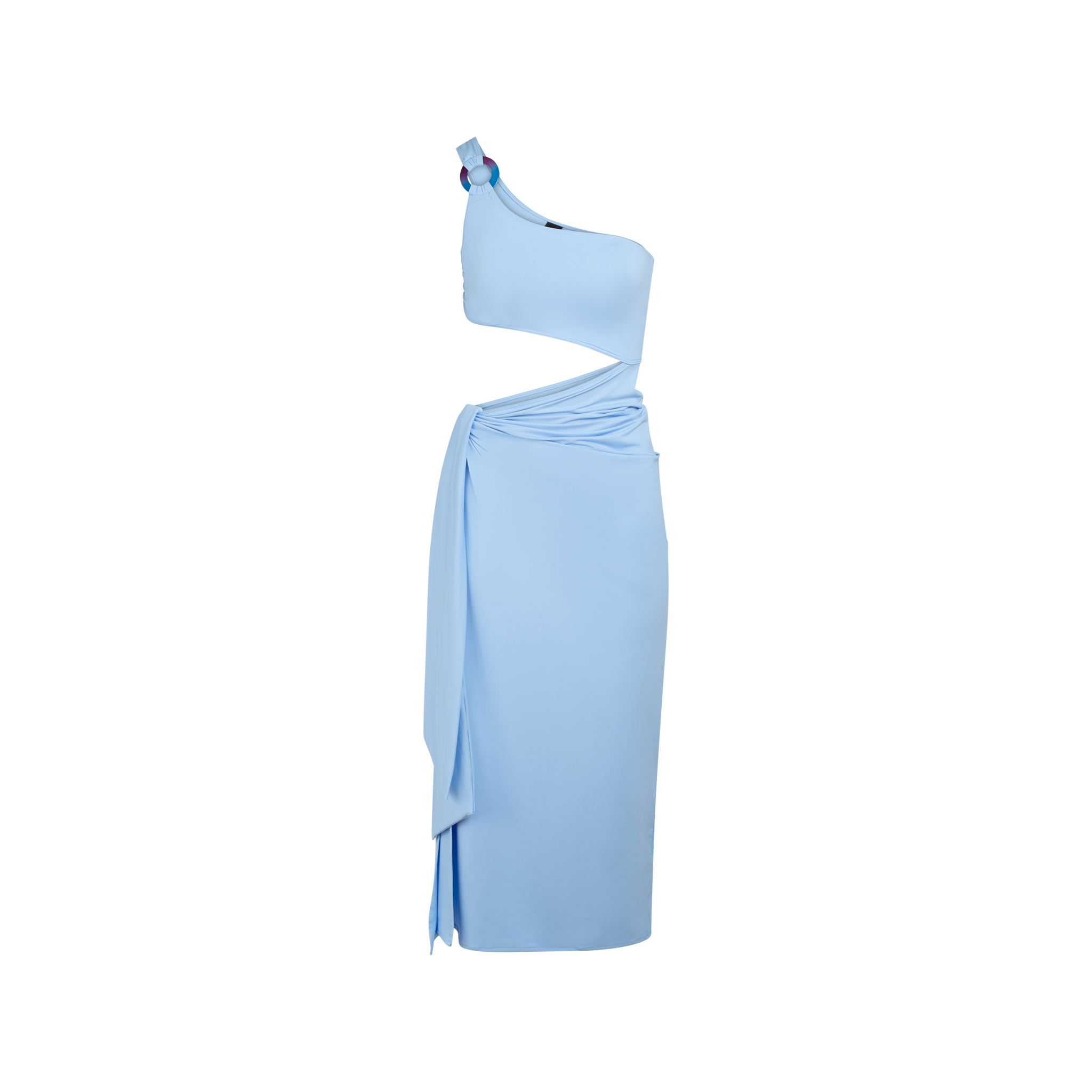 Robe Mina Anneau Bleu Pastel