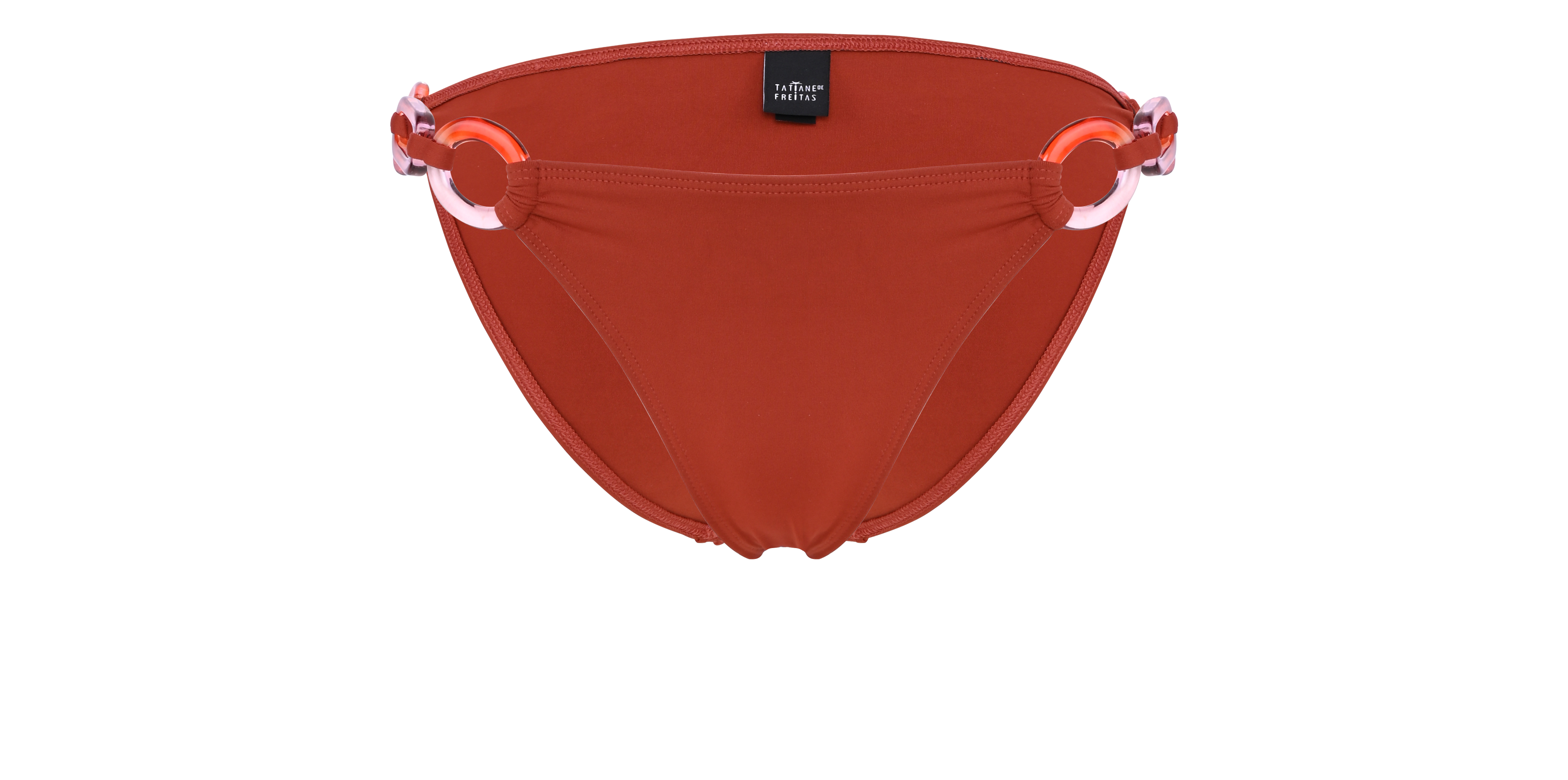 Culotte simple anneau degrade brun