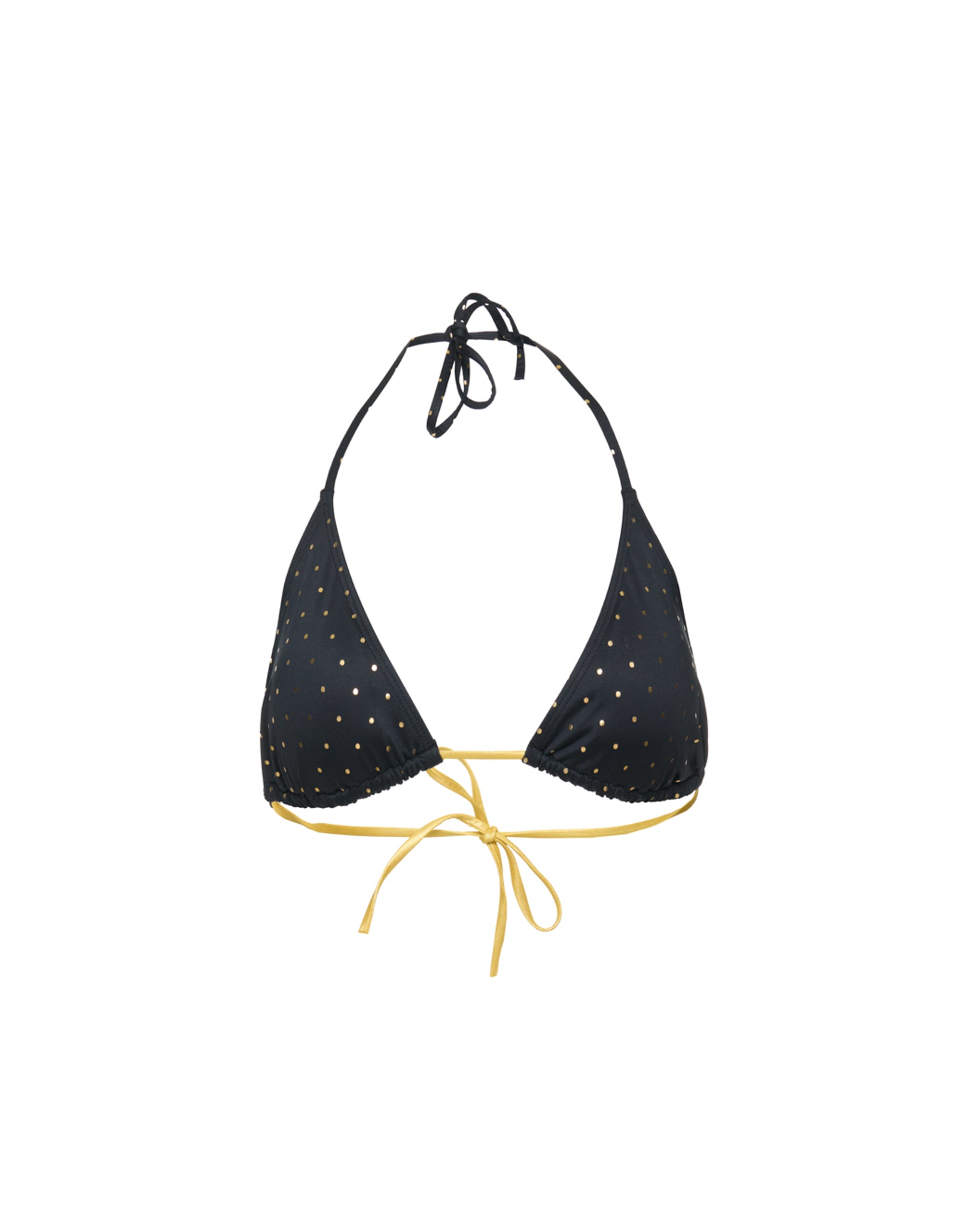 Haut Triangle Attachante Pois de Soleil