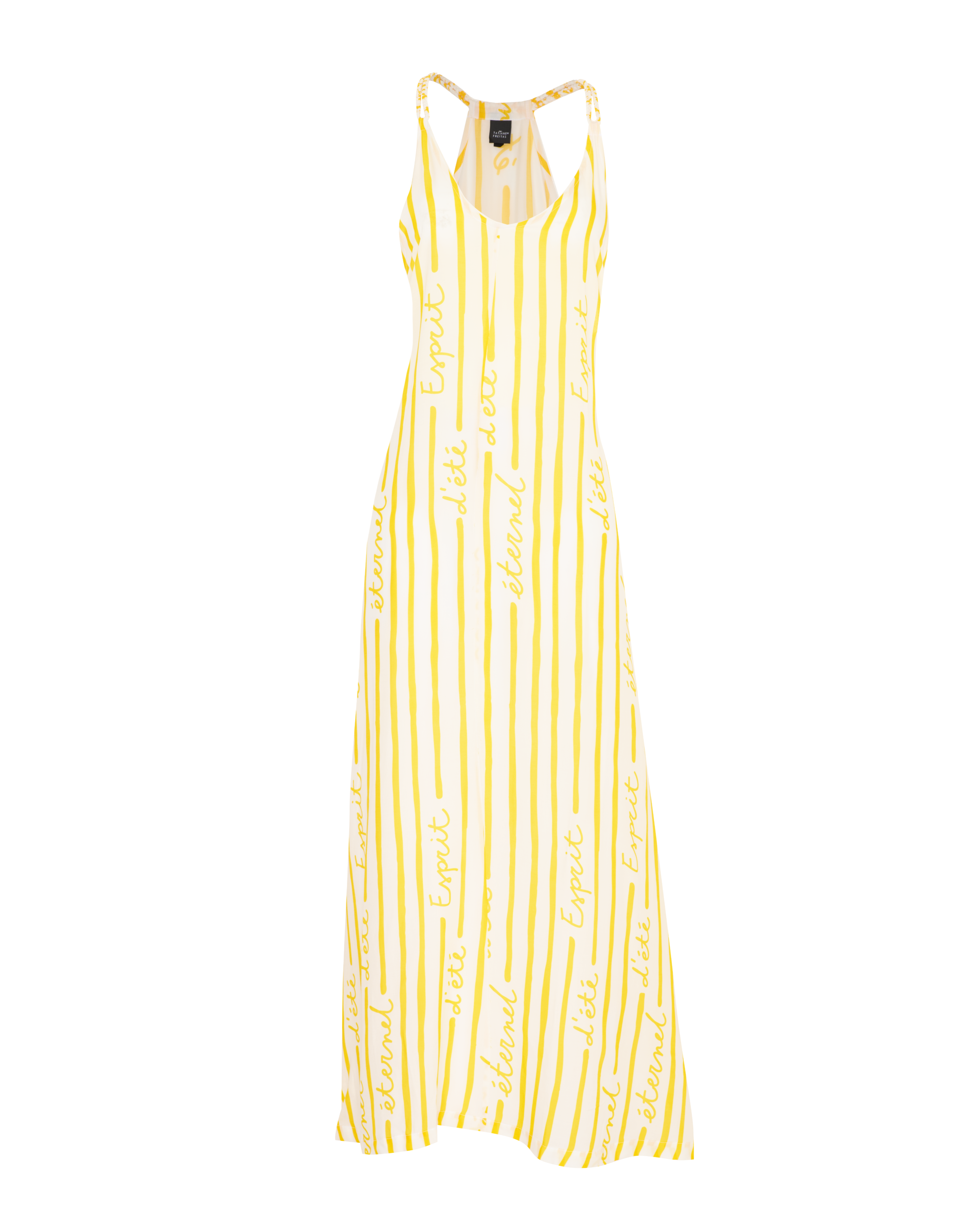 Robe Leila jaune soleil