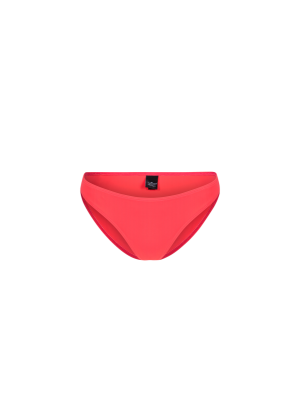 Culotte de maillot de bain simple rouge.
